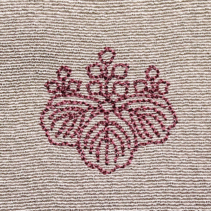 縫い紋（ケシ縫）の実例
