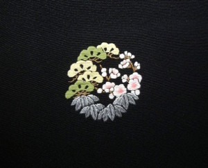 加賀紋の例：松竹梅